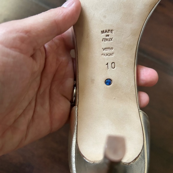 CAPPY D'ORSAY SANDAL SOMETHING BLEU HEELS - Picture 5 of 6